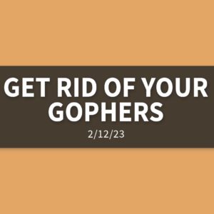 Get Rid of your Gophers | Sunday, February 12, 2023 | Gary Zamora